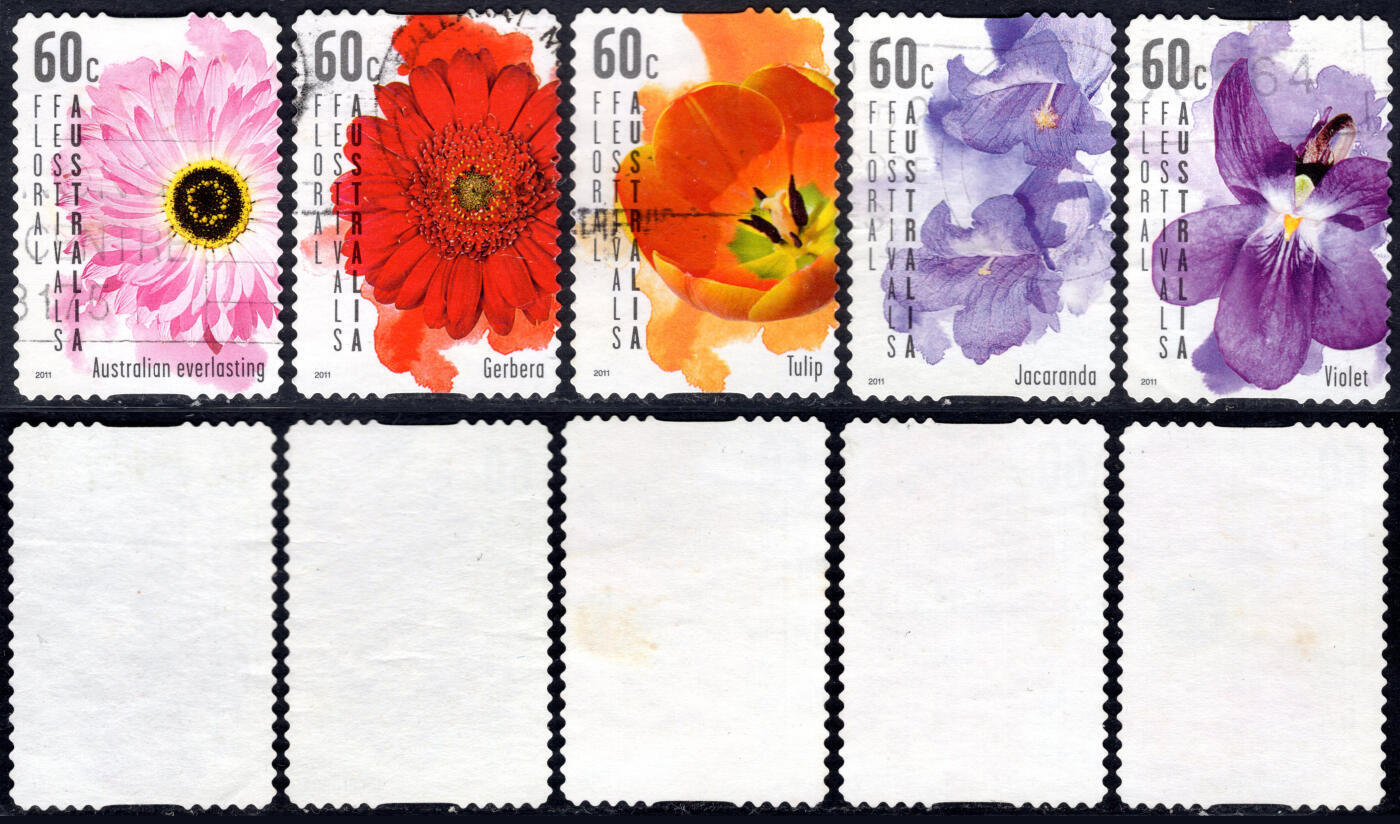 洪涛臻品批发群 精选邮票限时拍卖第1238期  澳大利亚2011 很漂亮 花卉邮票 信销好品