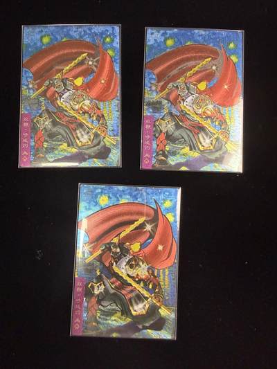 奇点新卡 无佣金 不寄存 不收拍   主攻奇点（有大佬赞助）需要多宫大佬请私聊 部分卡牌设有底价（不想玩的那么累，即使有底价也会比市场价便宜的多，懂的自然懂） 拒绝小号抬价 大家放心拍 所有拍品部分套有卡膜 部分卡牌多宫 自制卡牌 不包厂瑕 放大镜 品控 勿拍 流拍商品会循环 感谢大家支持 留个关注 不定时上新 谢谢 - 藏无缺璇哥 满赠 油画水浒重制 呼延灼3宫