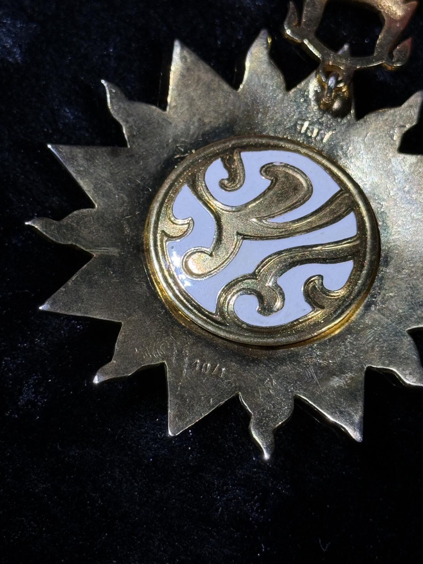 戎马世界章牌大赏第110期 泰国德雷古拉蓬勋章，指挥官级