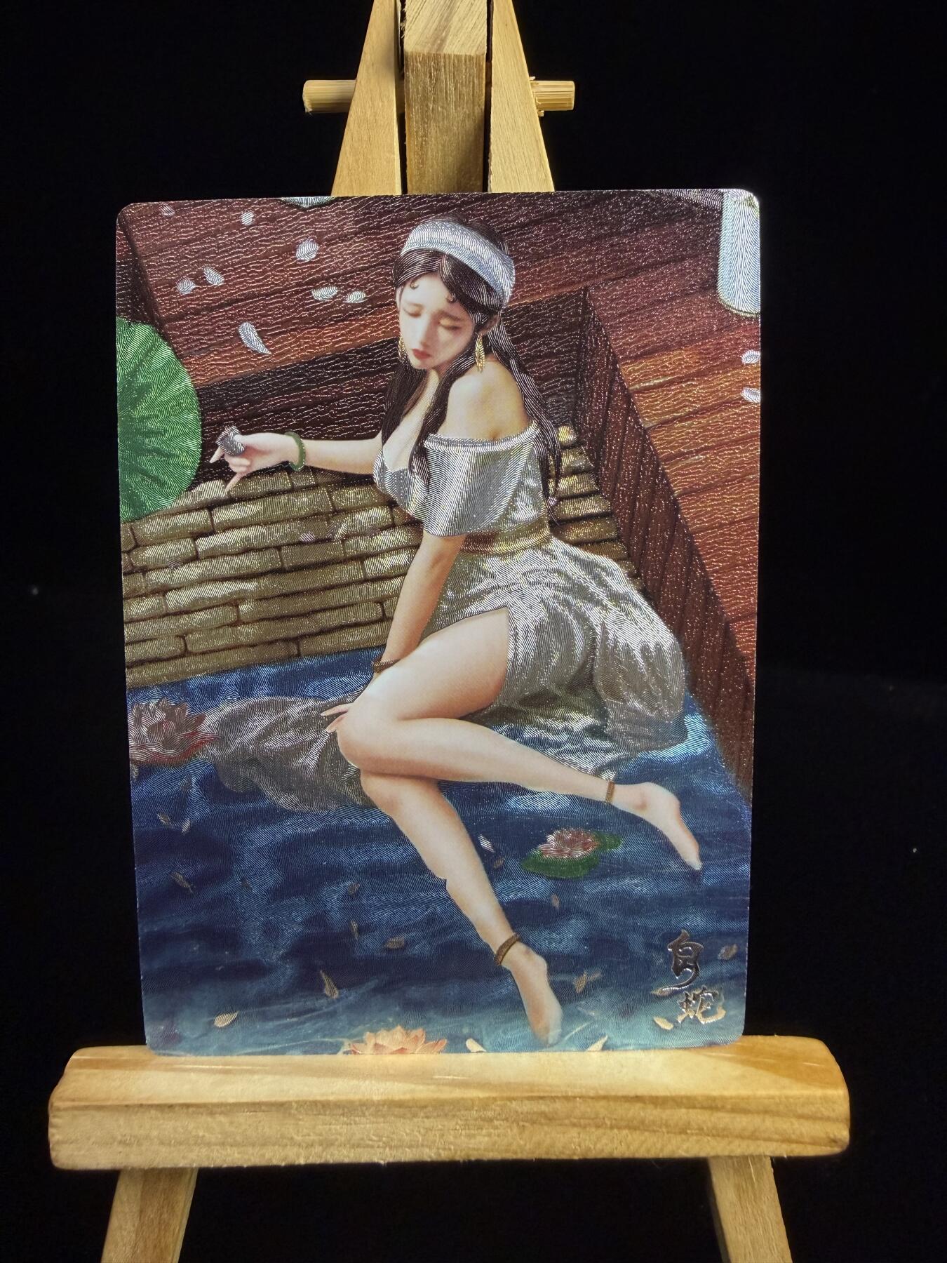 奇点新卡 无佣金 不寄存 不收拍   主攻奇点（有大佬赞助）需要多宫大佬请私聊 部分卡牌设有底价（不想玩的那么累，即使有底价也会比市场价便宜的多，懂的自然懂） 拒绝小号抬价 大家放心拍 所有拍品部分套有卡膜 部分卡牌多宫 自制卡牌 不包厂瑕 放大镜 品控 勿拍 流拍商品会循环 感谢大家支持 留个关注 不定时上新 谢谢 奇点卡牌 原创 白蛇