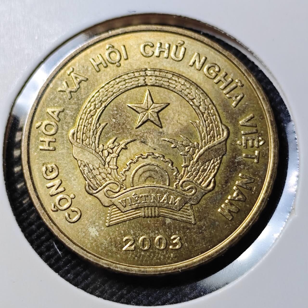 KK钱币收藏小铺  第388期  2月预留时间 周末发货  越南5000盾 好品