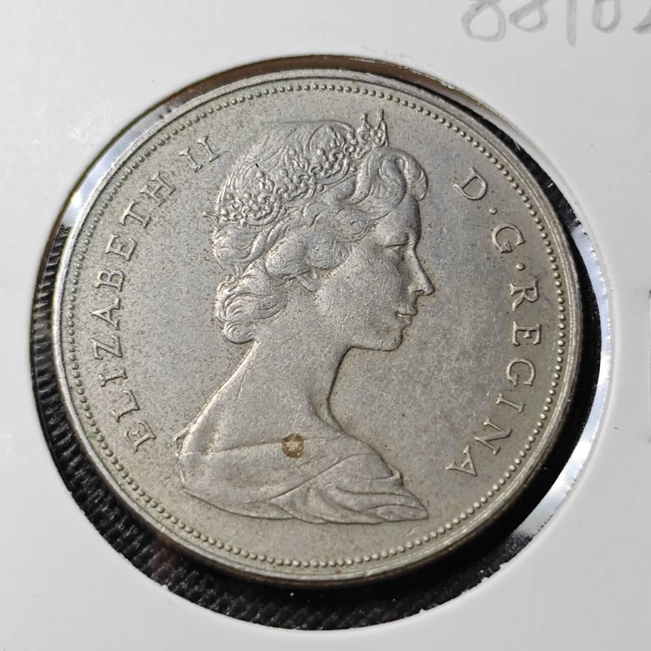 KK钱币收藏小铺  第388期  2月预留时间 周末发货 1970 加拿大1元