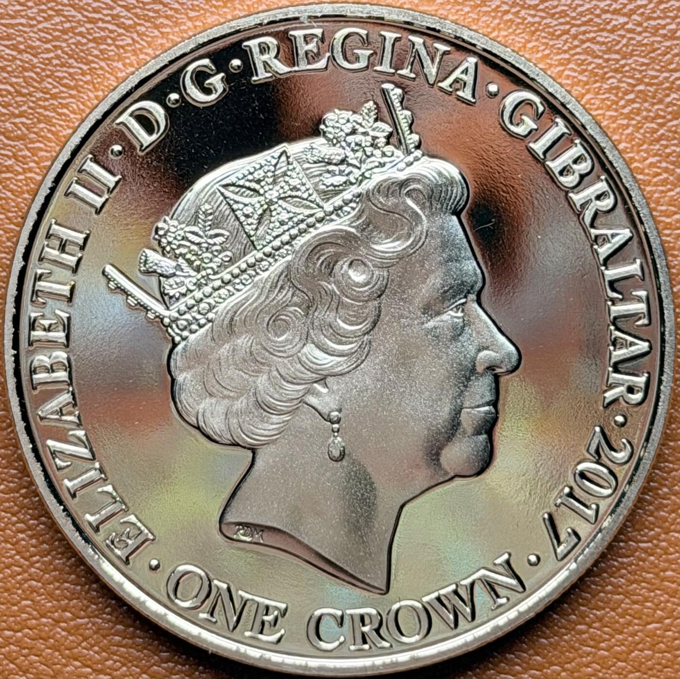 ＜星葵钱币社＞散币克朗场第68期·1月23日发货 直布罗陀2017年伊普尔战役100周年1克朗精制纪念币