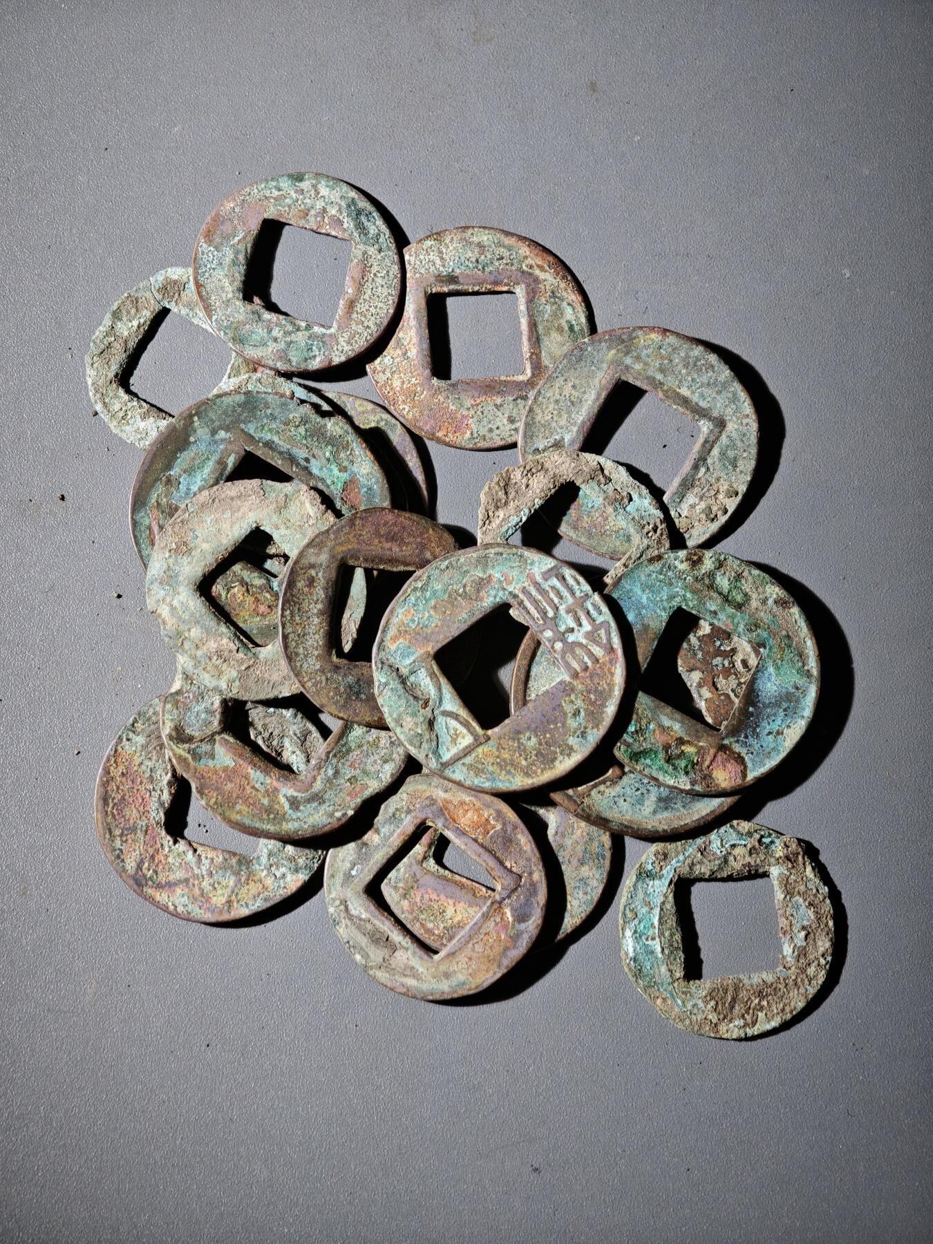 109期新疆红钱粟特钱币丝路钱币专场 A10杂钱一组20枚