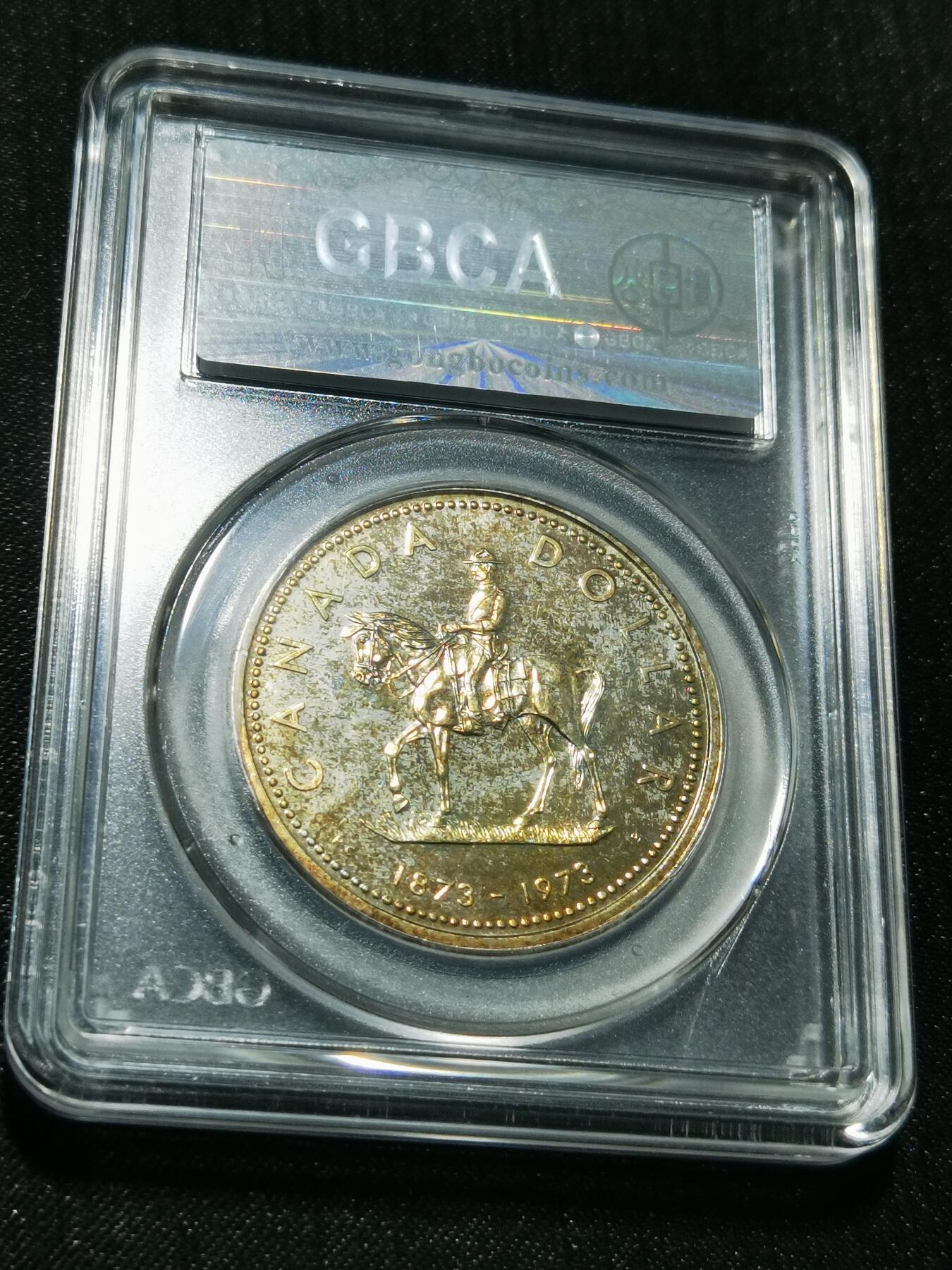 天下钱庄专场欢迎参拍 加拿大1加元银币