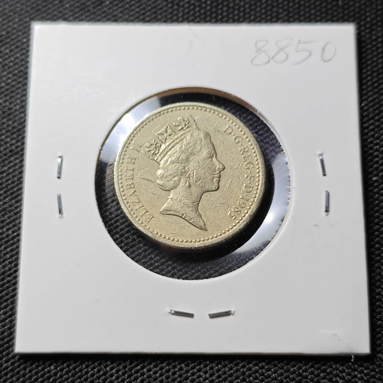 KK钱币收藏小铺  第388期  2月预留时间 周末发货  英国1镑