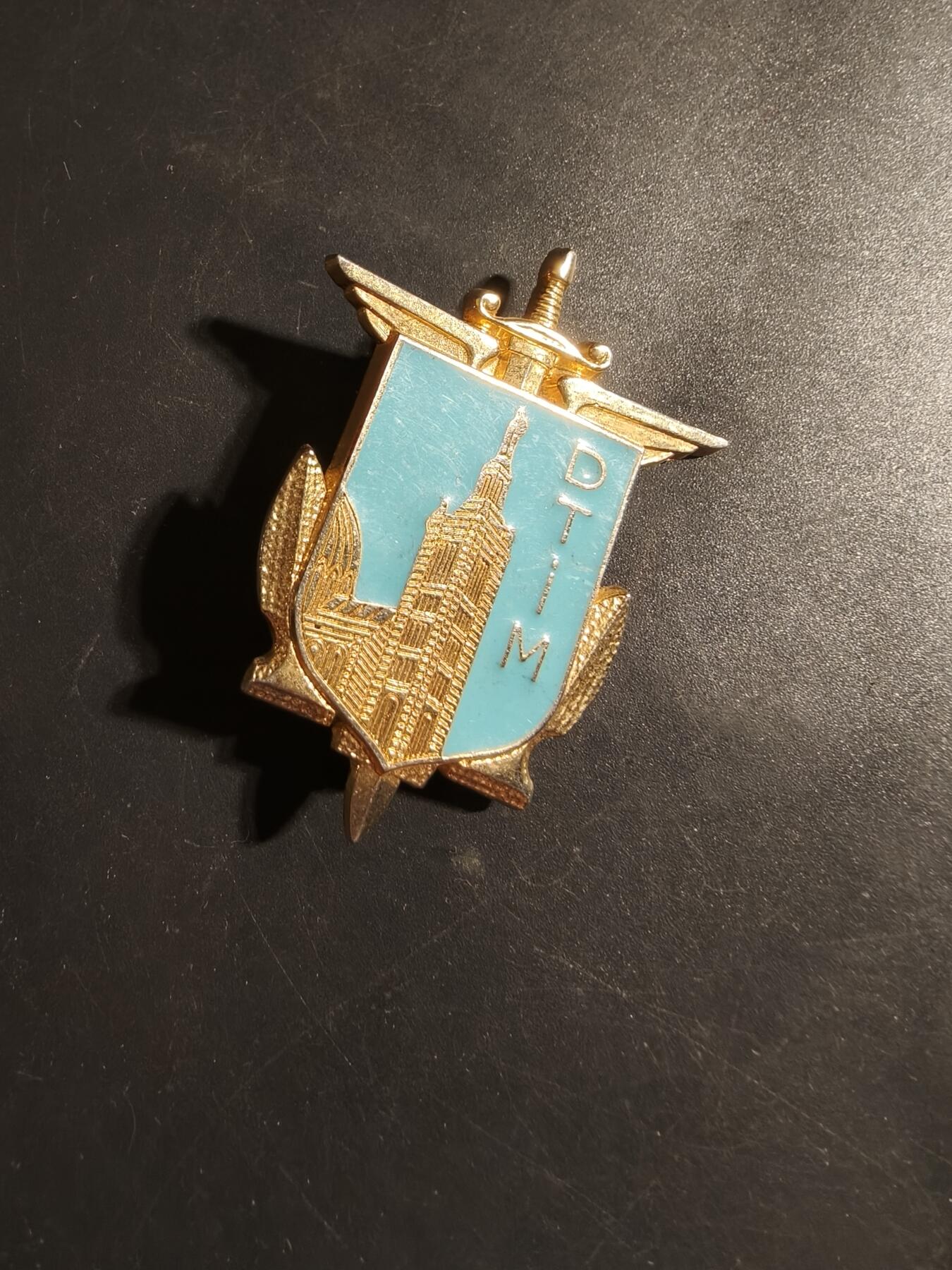 老王徽章第178期 法国跨军种地中海转运基地证章