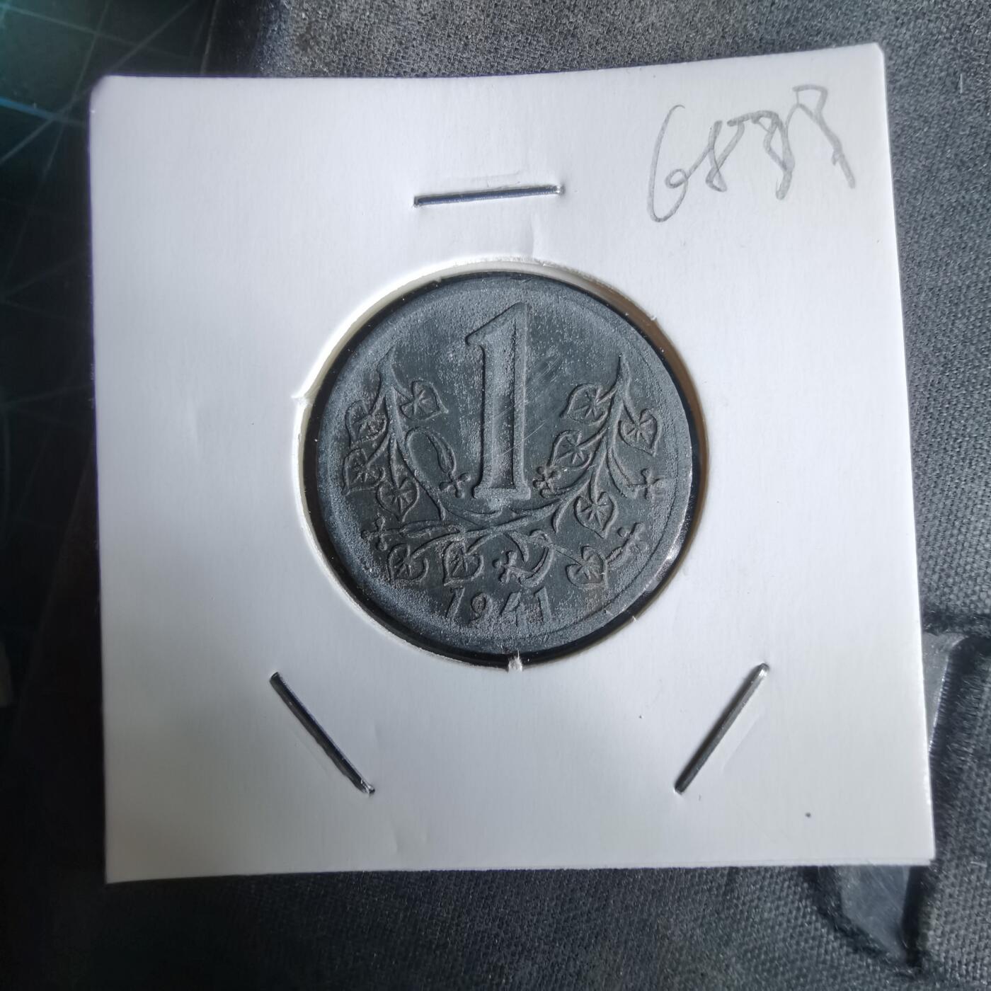 沼泽如烟--第968场 德占波西米亚1941年1克朗