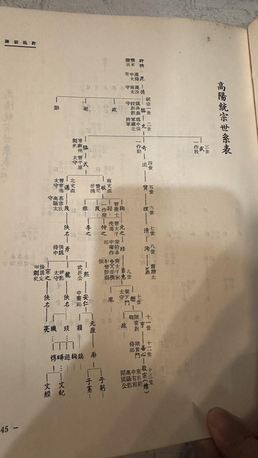 许氏宗谱（新加坡1963）