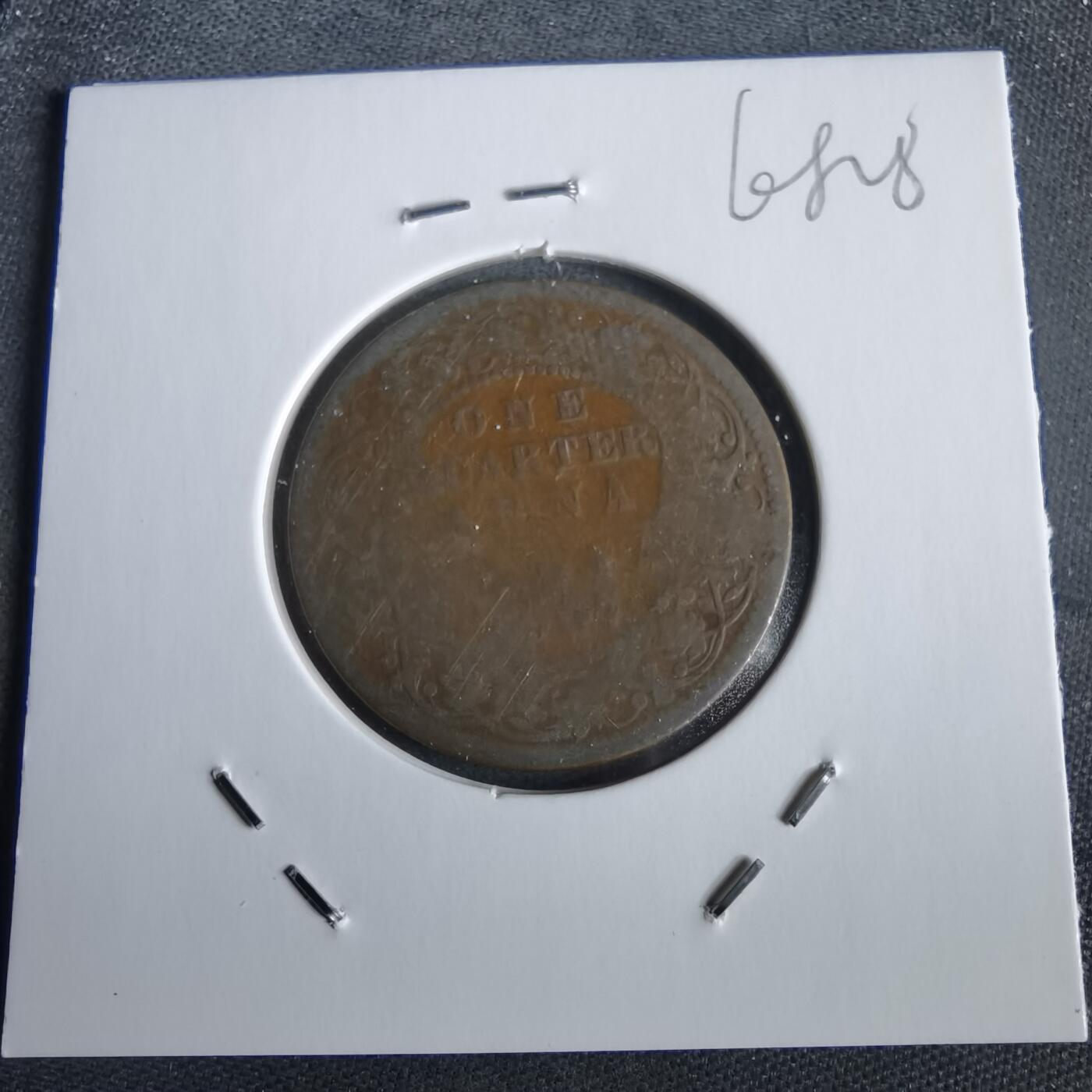 沼泽如烟--第968场 英属印度四分之一安娜