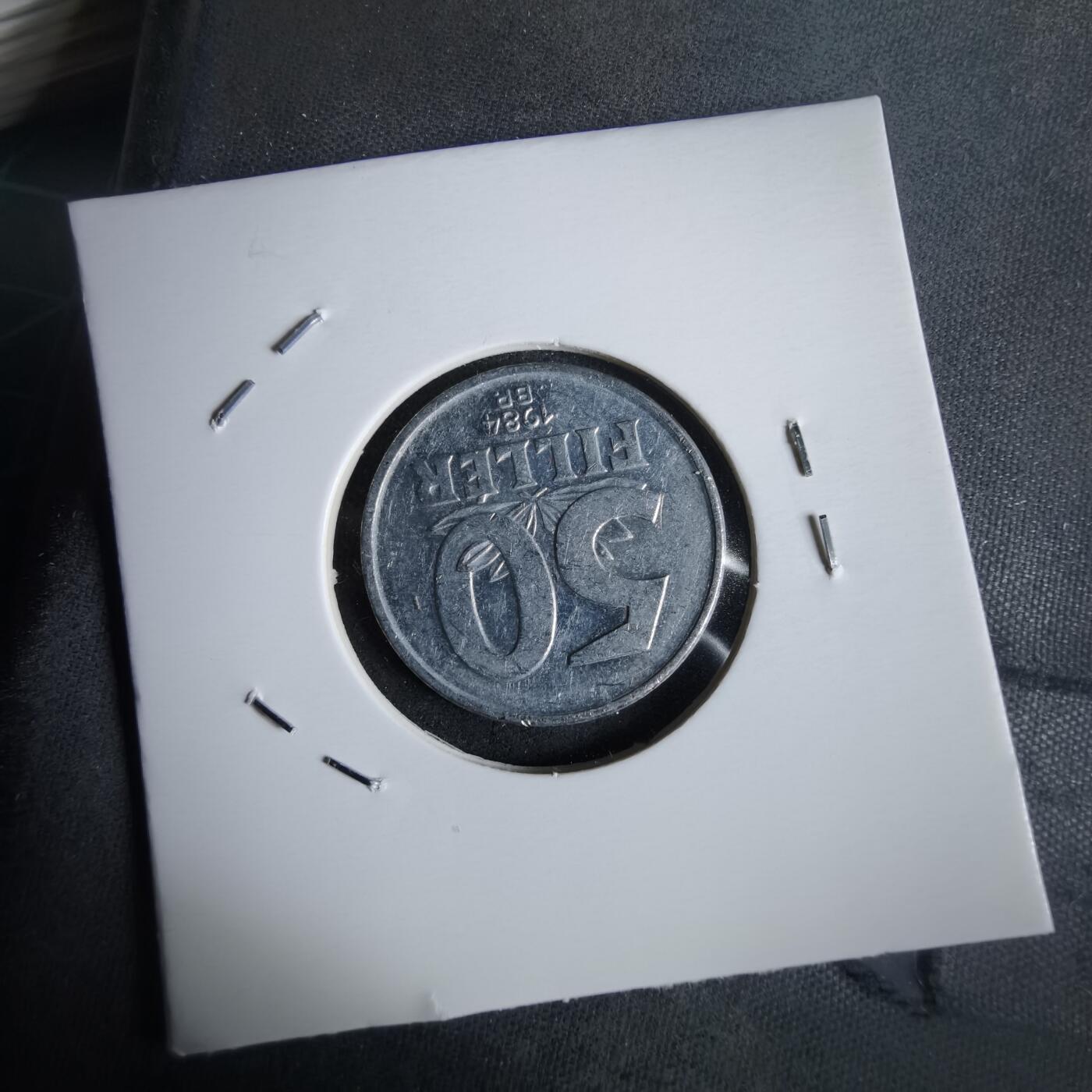 沼泽如烟--第968场 匈牙利1984年50菲勒