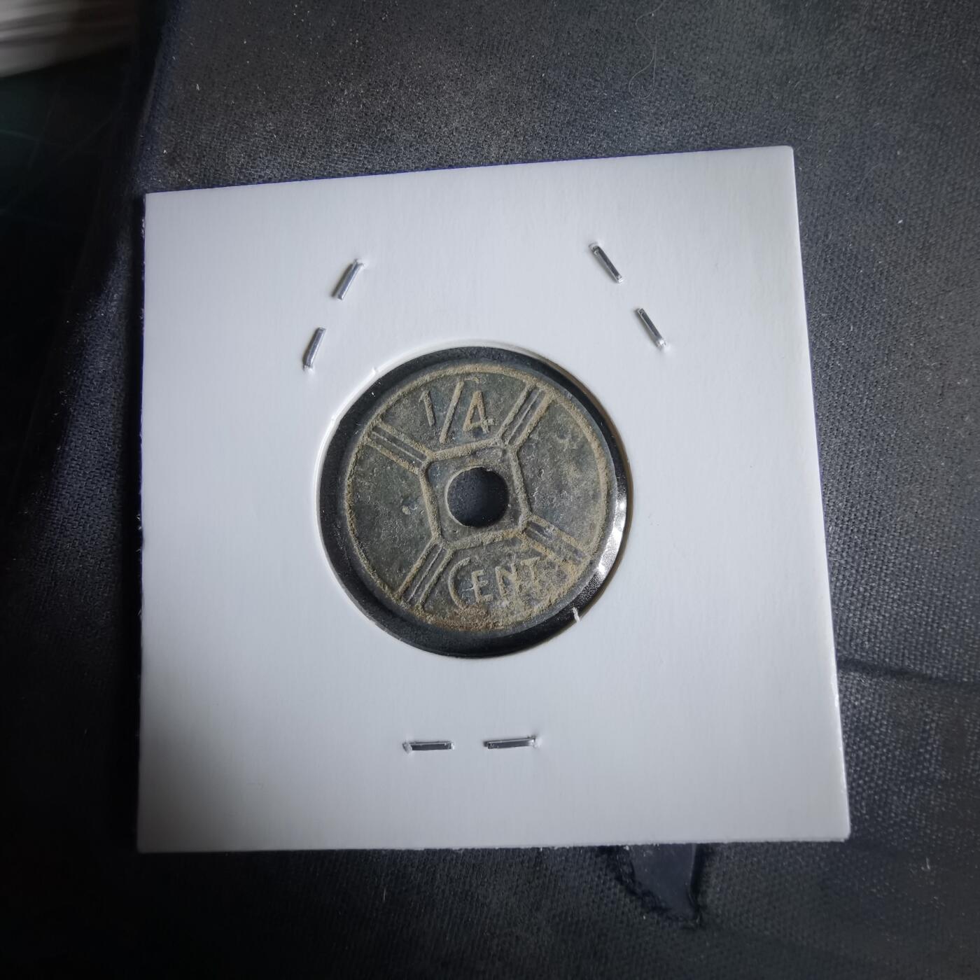 沼泽如烟--第968场 法属印度支那1942年四分之一分