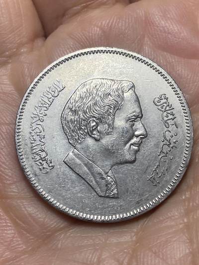 2026年第十二场(总第一百八十一场）外国好品散币场(免佣金) - 约旦🇯🇴1989年100费尔(侯赛因国王第三套)