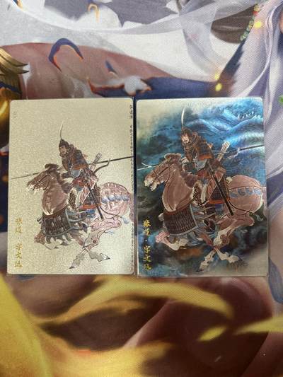 欢迎送拍、零成本上架，释放现金流，合理分配上拍卡品 - 【折光一对】李云中 张辽 玄卡阁&三国英雄志