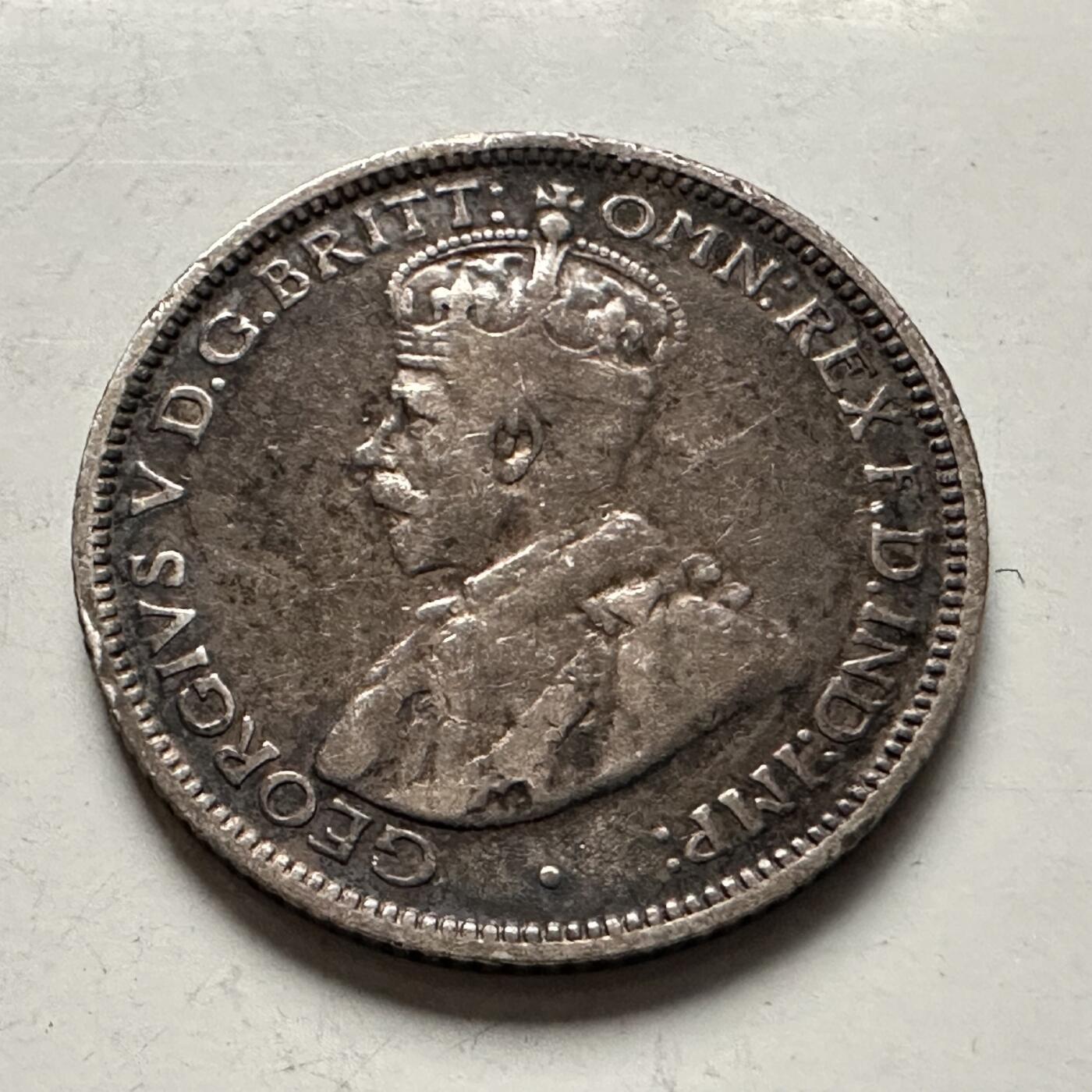 🌹外币初藏🌹🐯2026年第10场  每周二四六晚8️⃣点 接代拍 澳大利亚1928年6便士银币 2.82克92.5%高银