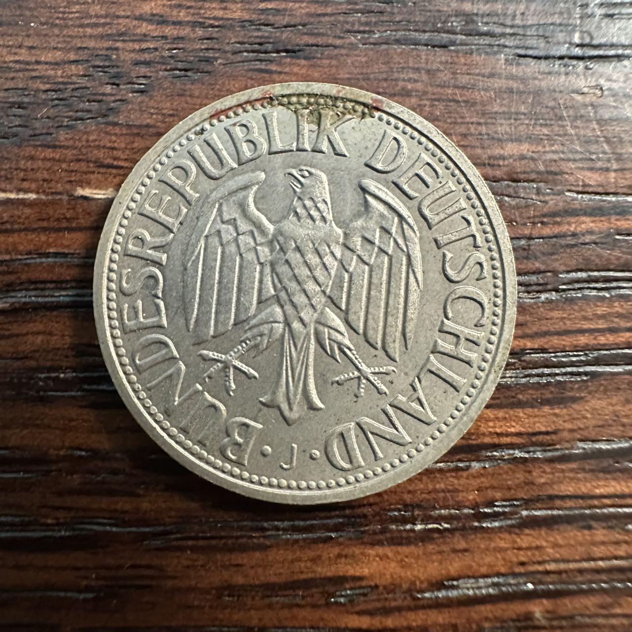 蒂克钱币- 第56场 外国散币免佣金限时拍 西德 1968年 1马克yingbi