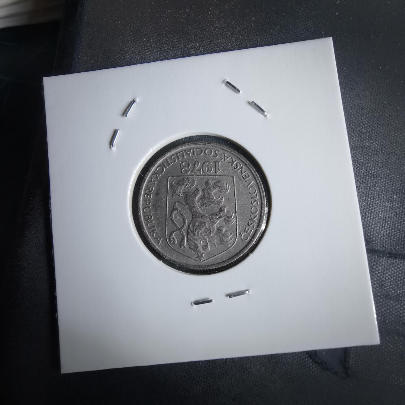 沼泽如烟--第968场 捷克斯洛伐克1978年50赫勒