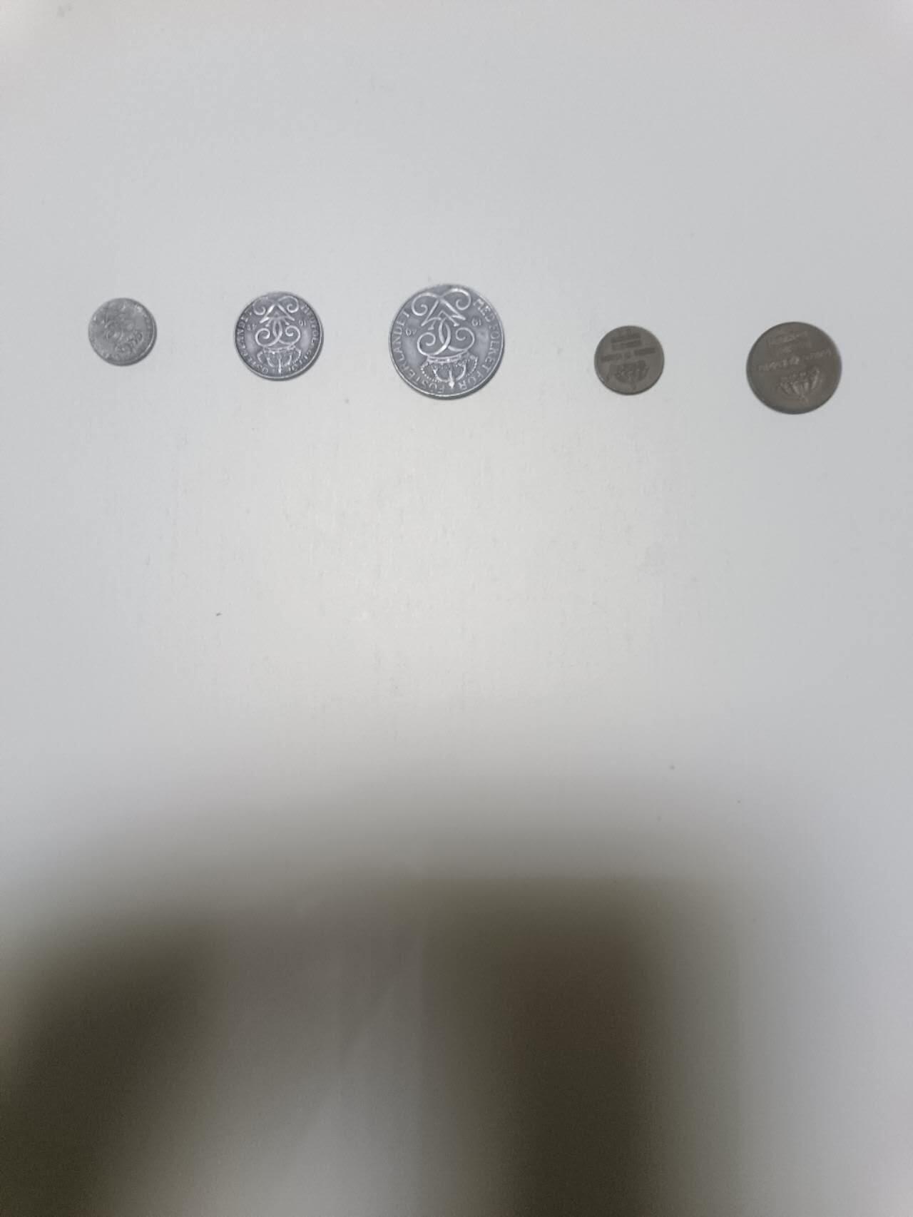 【20260122】非全新纸币和硬币第328场 瑞典5枚硬币不同版本