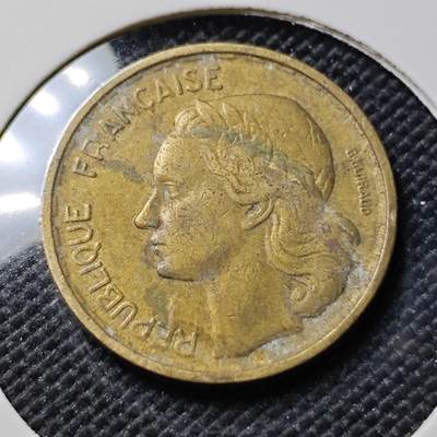 KK钱币收藏小铺  第388期  2月预留时间 周末发货 -  法国10法郎铜币