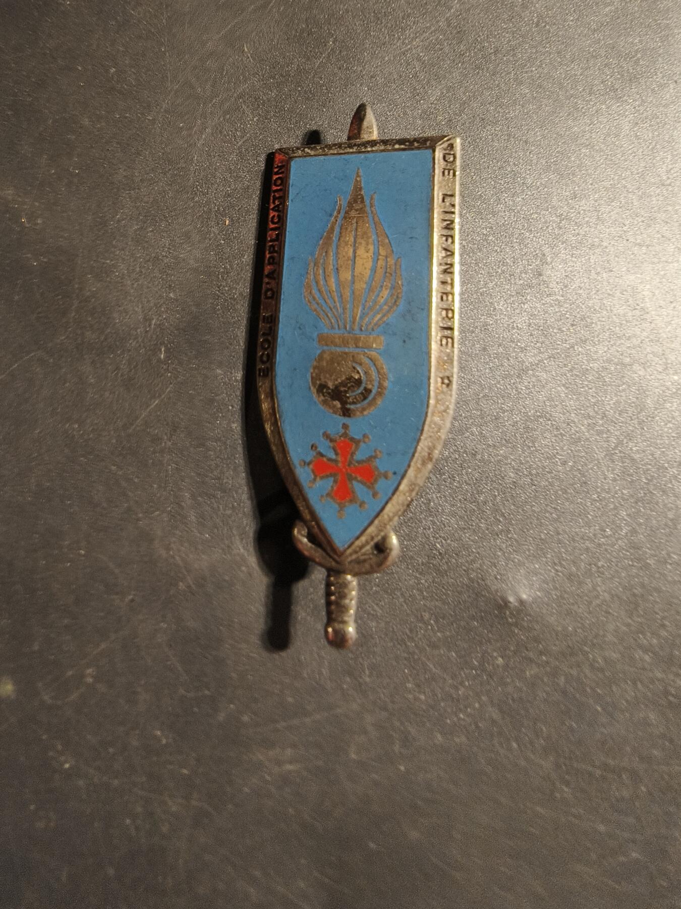 老王徽章第178期 法国陆军洛林步兵应用学校证章