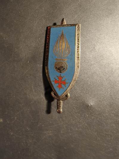 老王徽章第178期 - 法国陆军洛林步兵应用学校证章