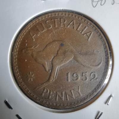 沼泽如烟--第968场 - 澳大利亚1952年1便士