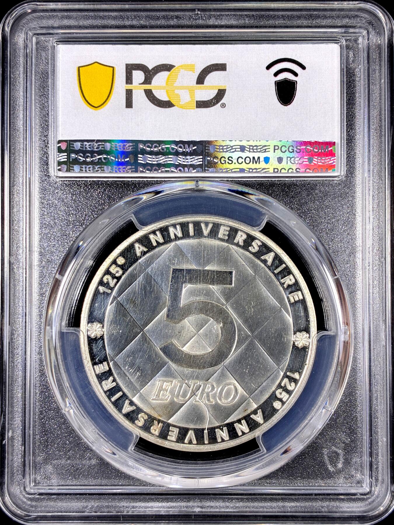 【雨安】【直播拍卖】【第0126期-评级币章】2026-01-24 周六 19:30 [评级欧元] France 欧元 法国 5欧元 2008年 香奈儿 银币 PCGS-PR63DCAM 精制币