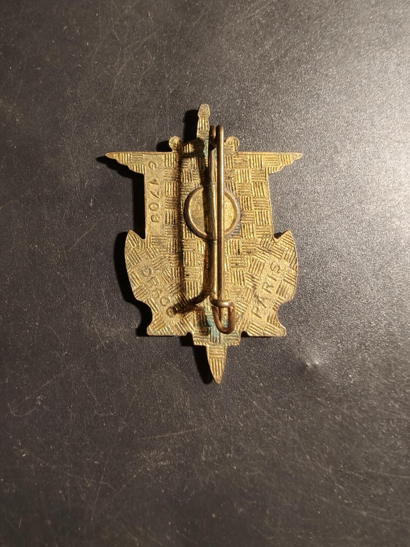 老王徽章第178期 法国地中海多军种中转基地证章