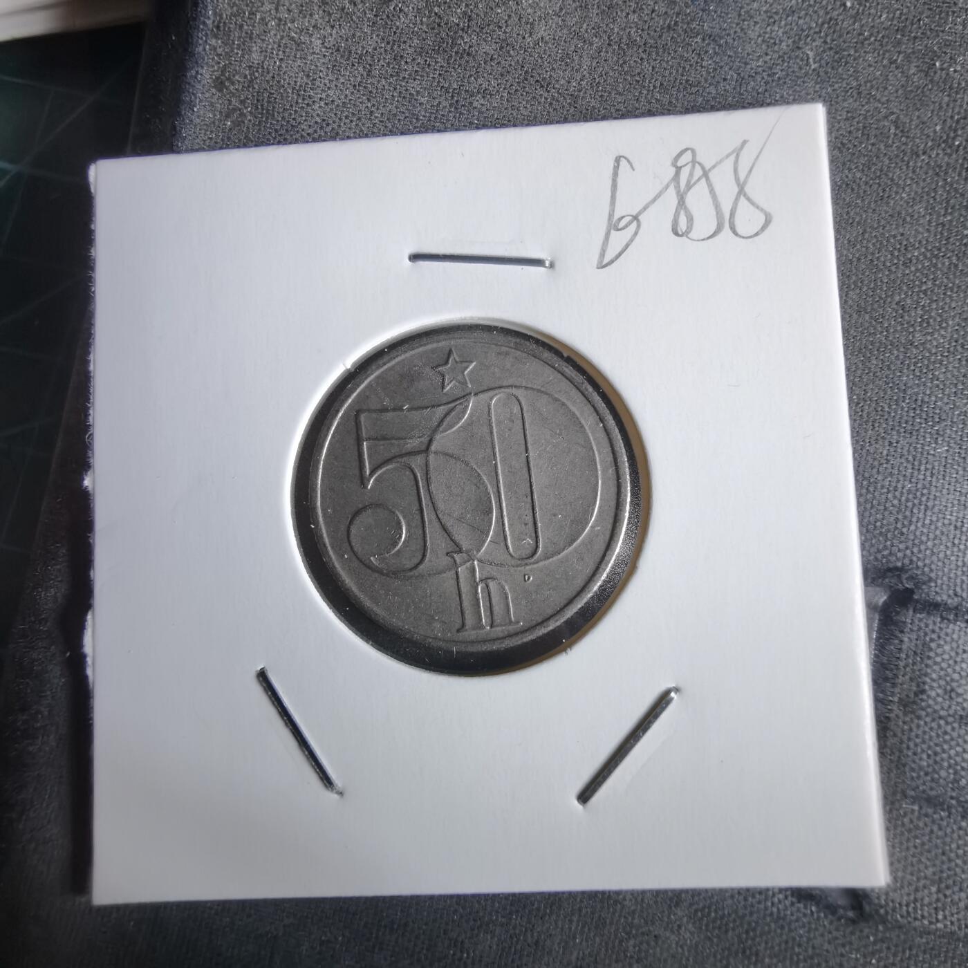 沼泽如烟--第968场 捷克斯洛伐克1978年50赫勒