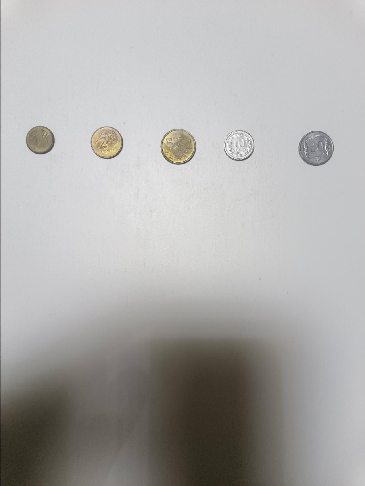 【20260122】非全新纸币和硬币第328场 波兰5枚硬币小全套