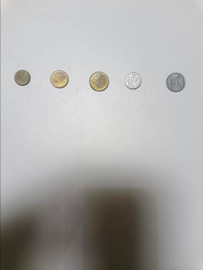 【20260122】非全新纸币和硬币第328场 - 波兰5枚硬币小全套