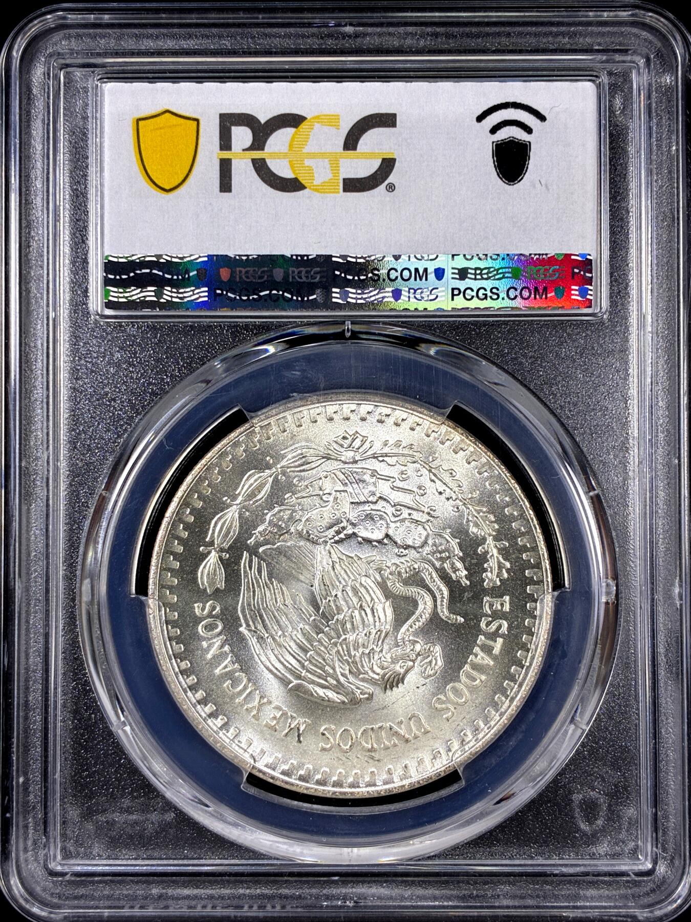 【雨安】【直播拍卖】【第0126期-评级币章】2026-01-24 周六 19:30 [评级现代] Mexico 墨西哥 投资银 自由女神 1盎司 1990年  PCGS-MS66