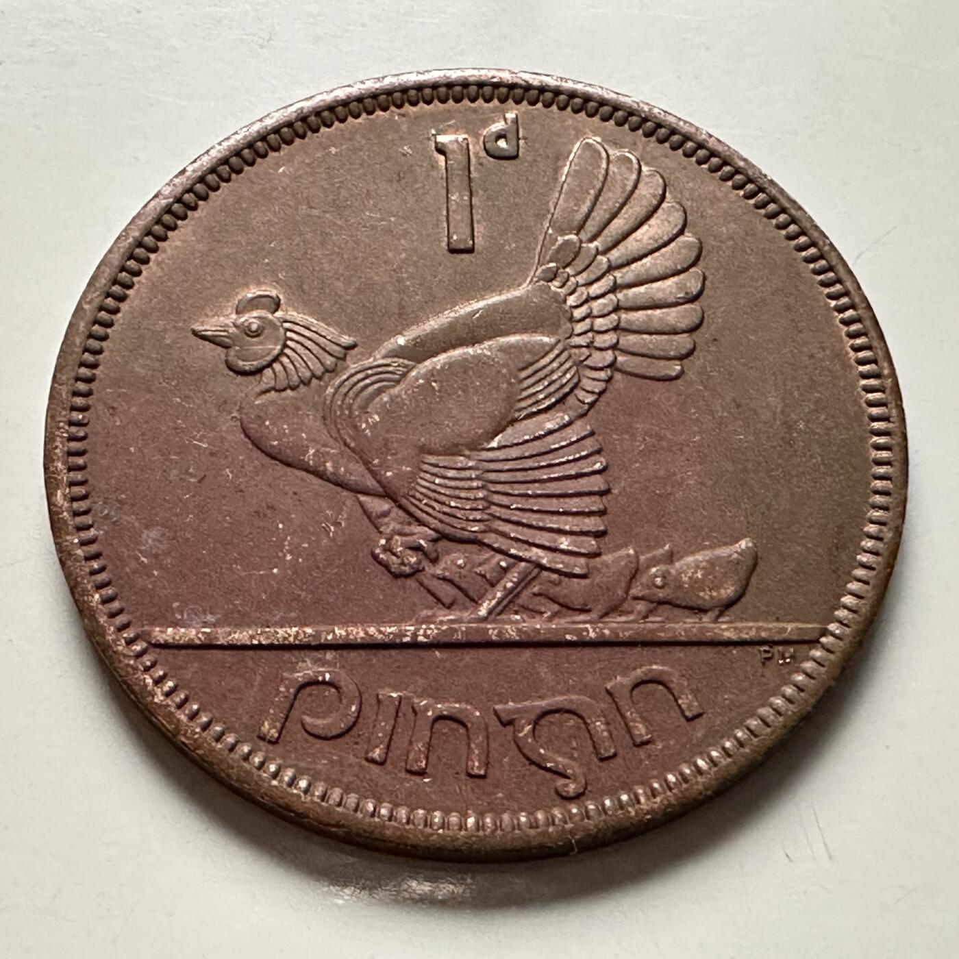 🌹外币初藏🌹🐯2026年第10场  每周二四六晚8️⃣点 接代拍 爱尔兰1968年一便士 