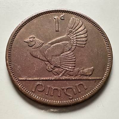 🌹外币初藏🌹🐯2026年第10场  每周二四六晚8️⃣点 接代拍 - 爱尔兰1968年一便士 