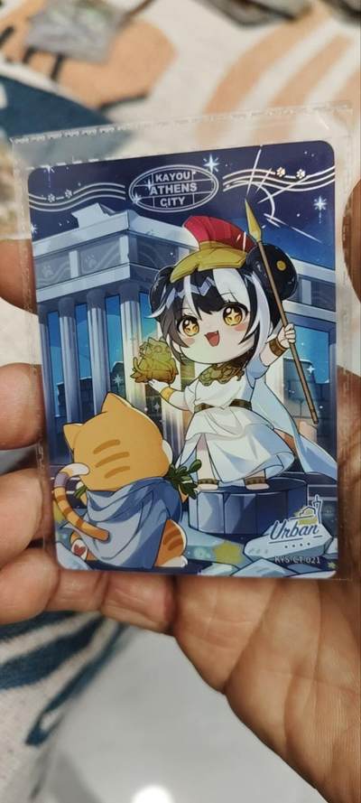 秋原瞳的小店第三十四期（农历马年年味越来越重了，希望大家新的一年龙马精神，一往无前） - 卡游抽卡机城市卡——雅典