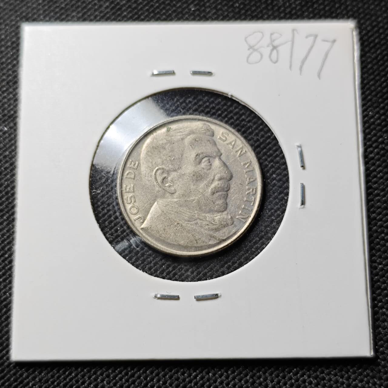 KK钱币收藏小铺  第388期  2月预留时间 周末发货  阿根廷20分纪念币