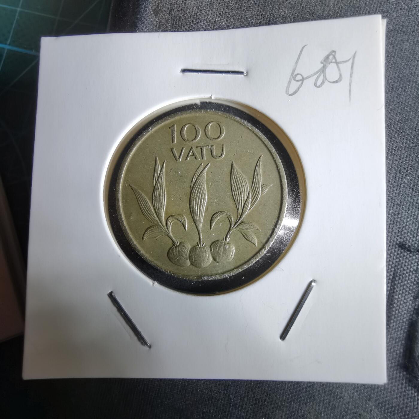 沼泽如烟--第968场 瓦努阿图1995年100瓦图