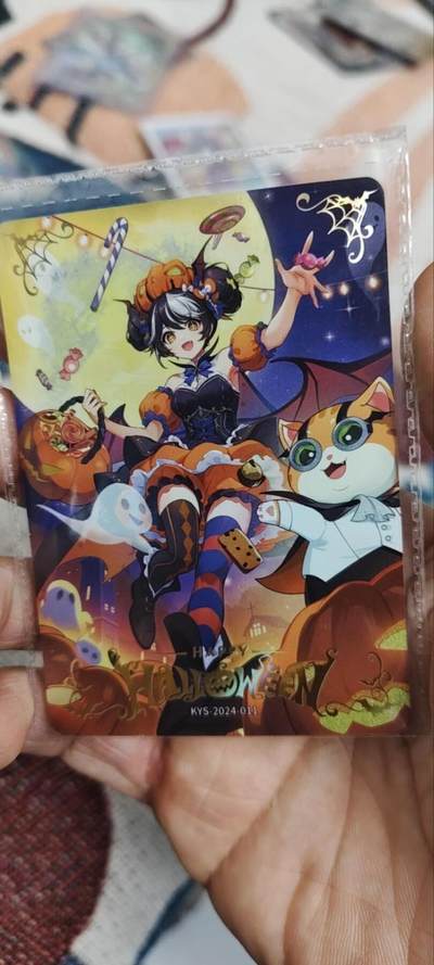 秋原瞳的小店第三十四期（农历马年年味越来越重了，希望大家新的一年龙马精神，一往无前） - 卡游抽卡机活动卡——万圣夜