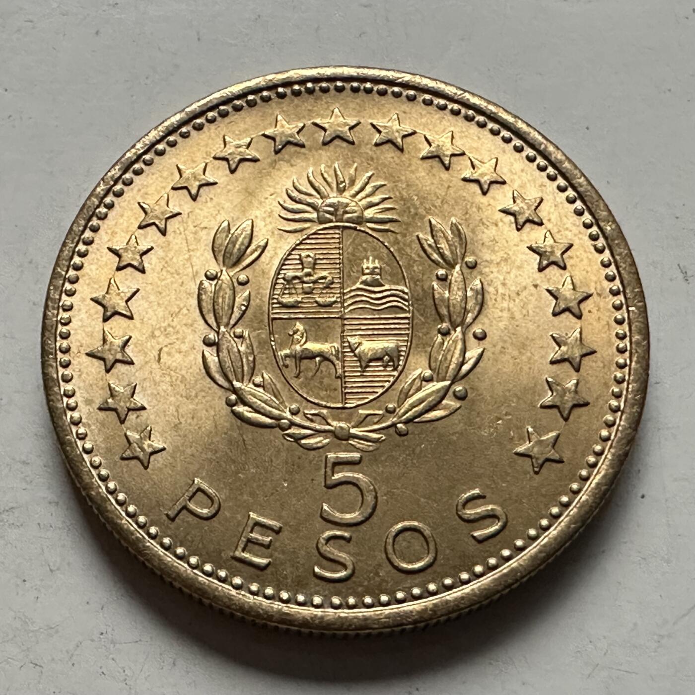 🌹外币初藏🌹🐯2026年第10场  每周二四六晚8️⃣点 接代拍 乌拉圭1965年五比索