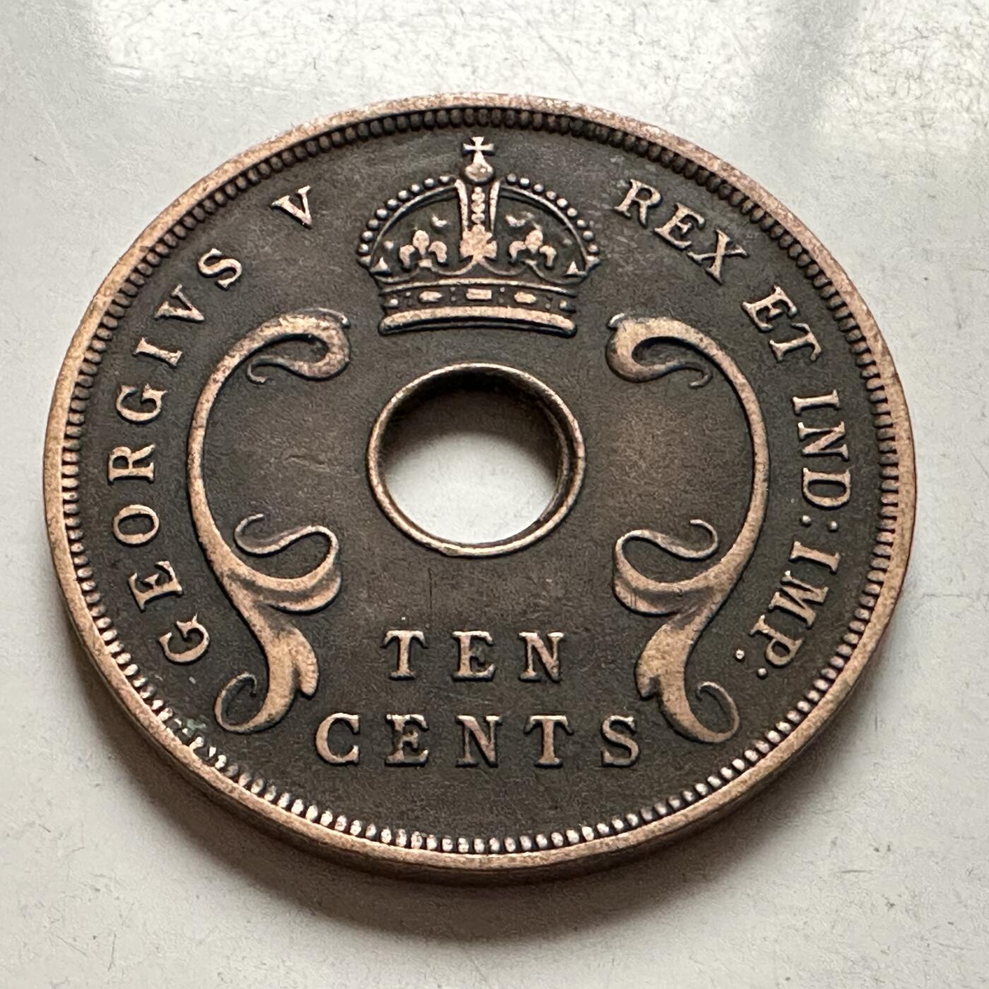 🌹外币初藏🌹🐯2026年第10场  每周二四六晚8️⃣点 接代拍 英属东非1921年10分