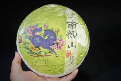 上海都达杂项专场五（全场包邮） - 2022年云南勐海《南糯山》普洱生茶茶饼 357克/饼87-32