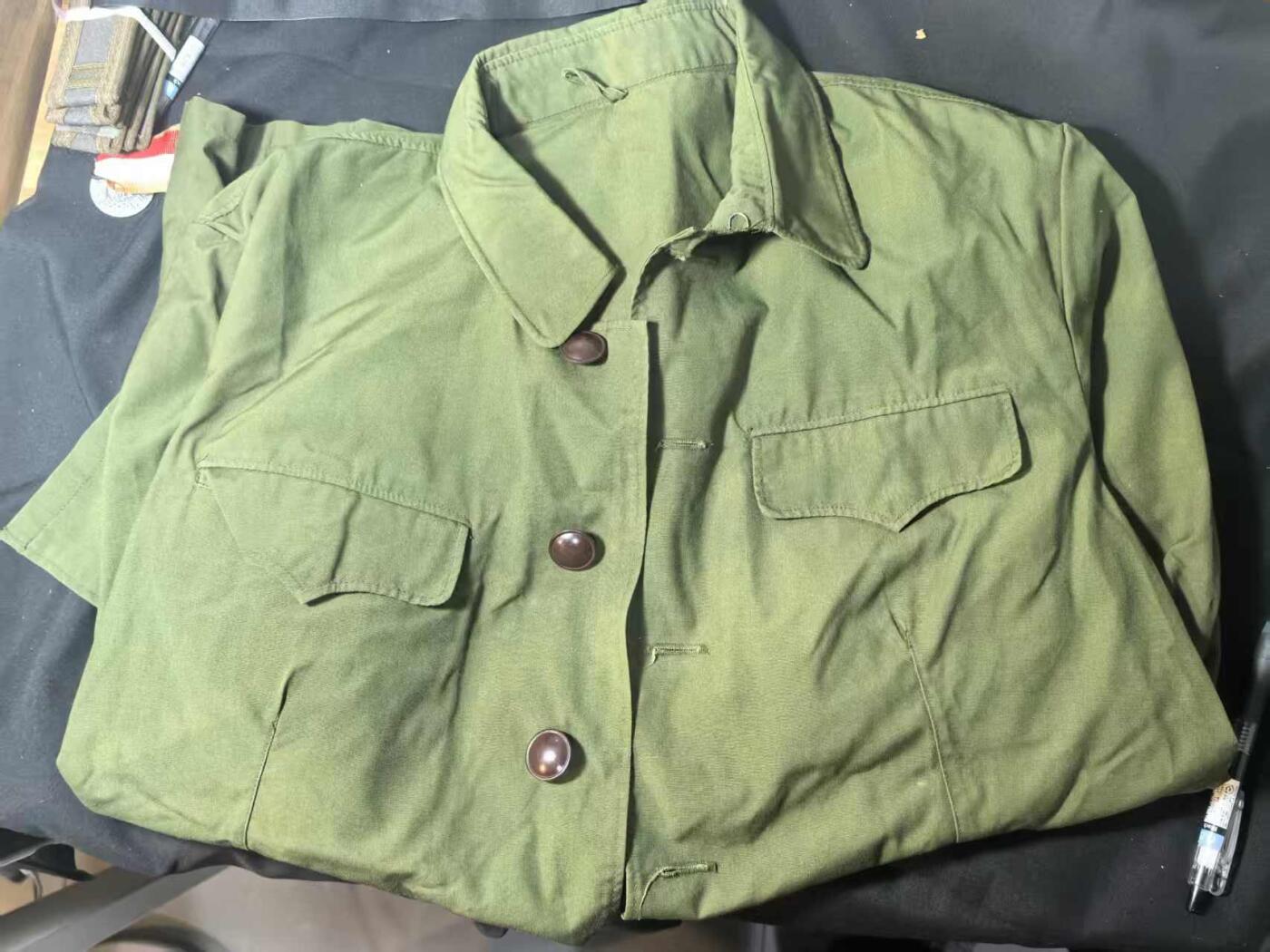 罗岚⭐爱藏⭐甄选专拍第四场-分享拍场赚佣（实体经营） su-M65式陆干常服上衣 正一号尺码 适合180-185体态适中者穿着