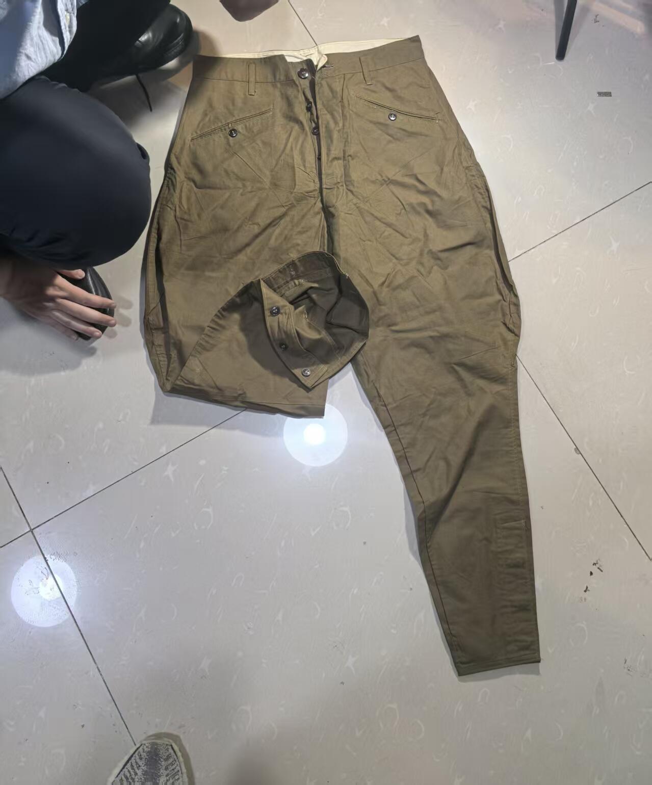 罗岚⭐爱藏⭐甄选专拍第四场-分享拍场赚佣（实体经营） su-M55式陆干部装甲/骑兵马裤 正一号大小基本全新