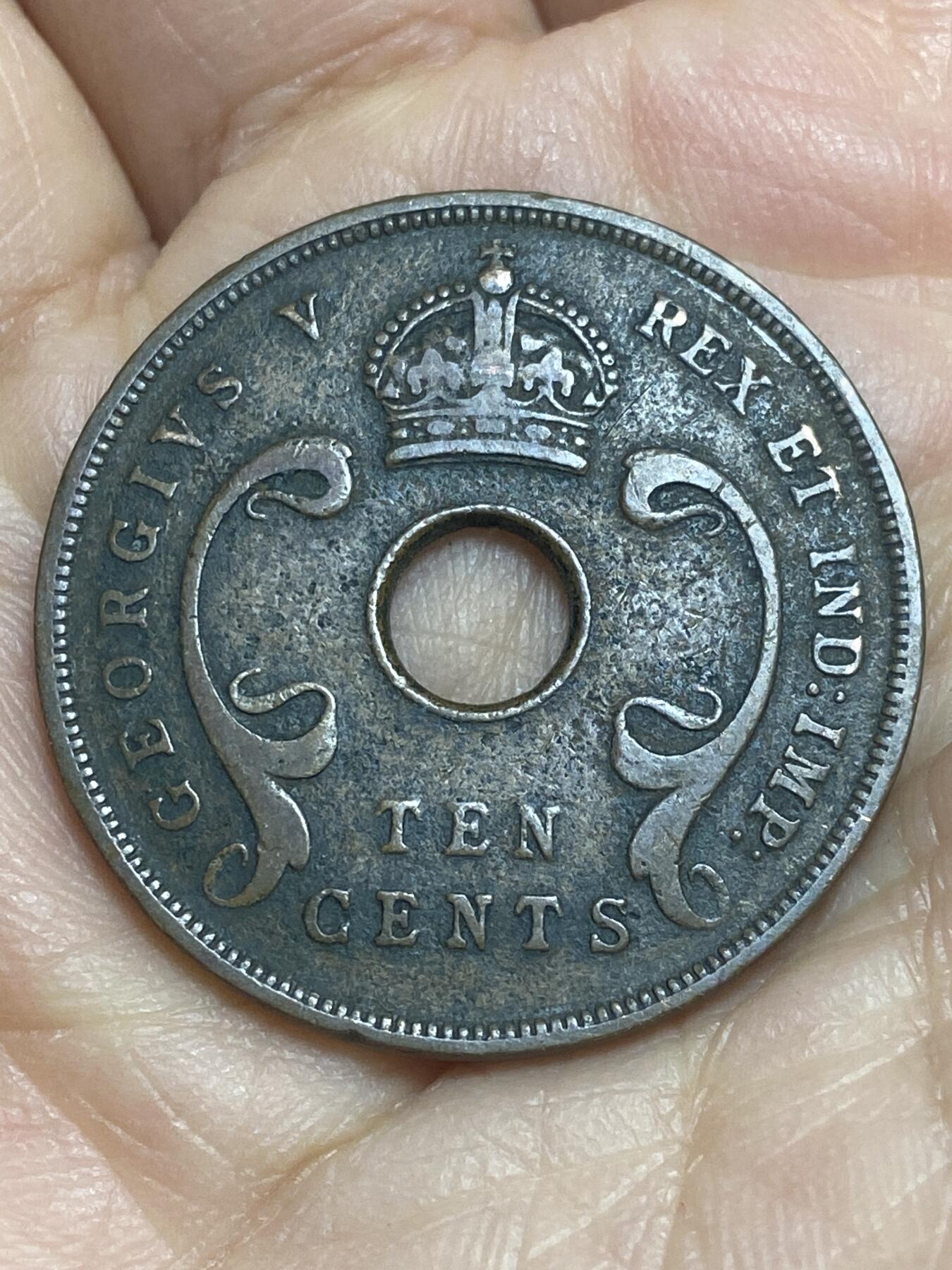 2026年第十二场(总第一百八十一场）外国好品散币场(免佣金) 英属东非1933年10分(乔治五世时期)