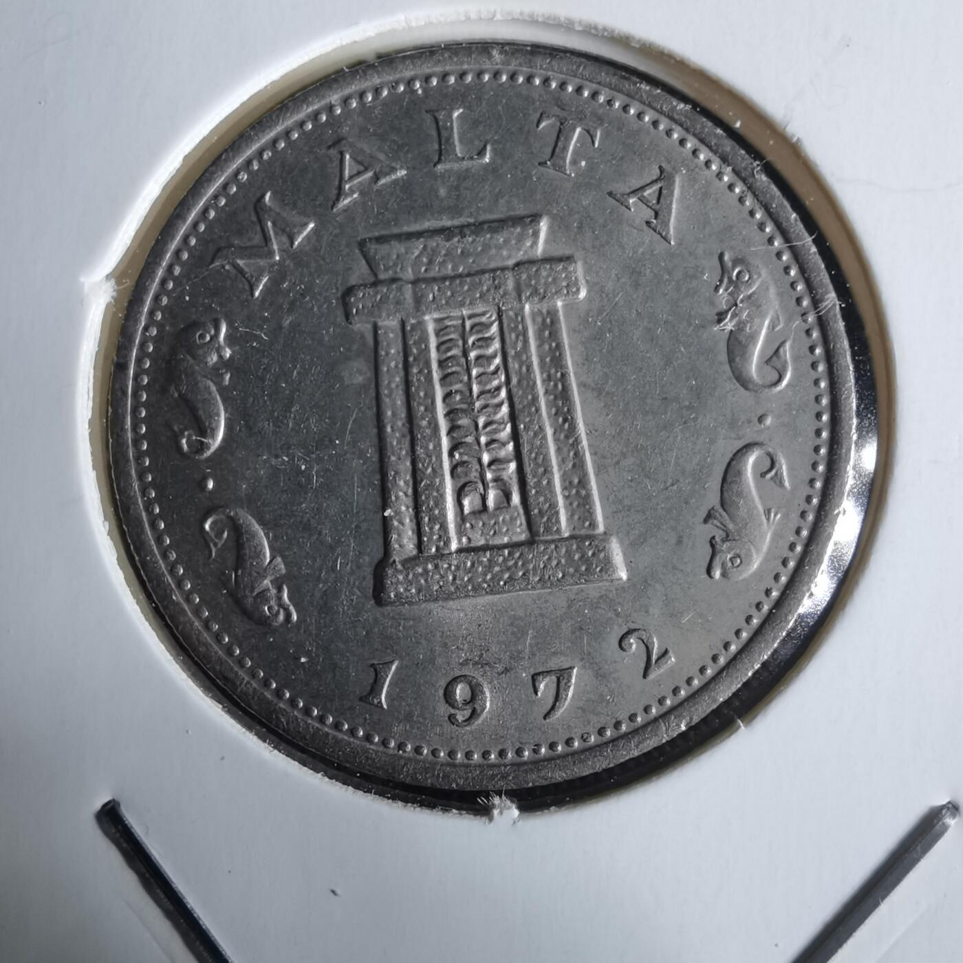 沼泽如烟--第968场 马耳他1972年五分