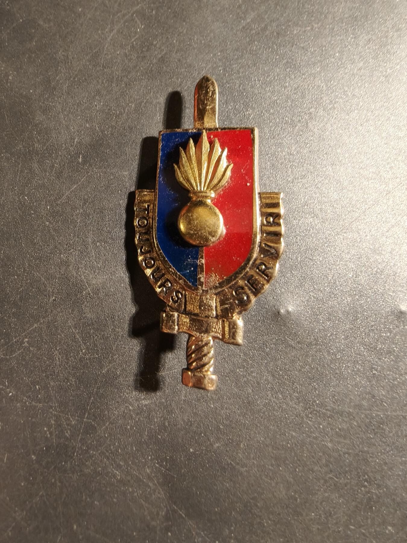 老王徽章第178期 法国陆军预备役士官进修学校证章