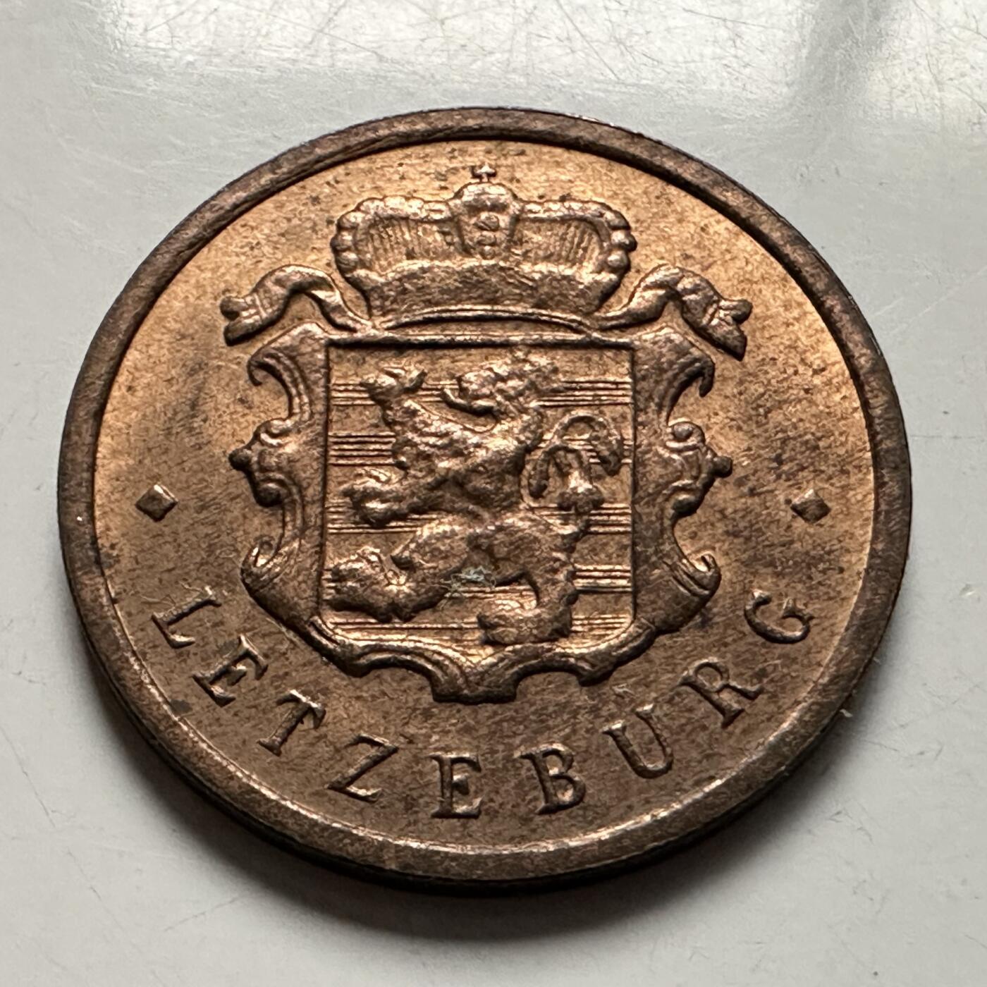 🌹外币初藏🌹🐯2026年第10场  每周二四六晚8️⃣点 接代拍 卢森堡1947年25分