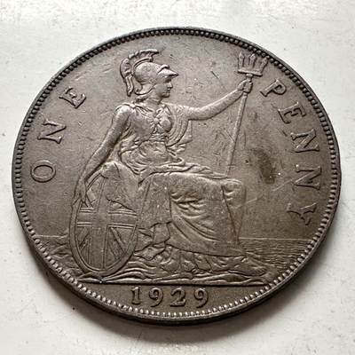 🌹外币初藏🌹🐯2026年第10场  每周二四六晚8️⃣点 接代拍 - 英国1929年一便士