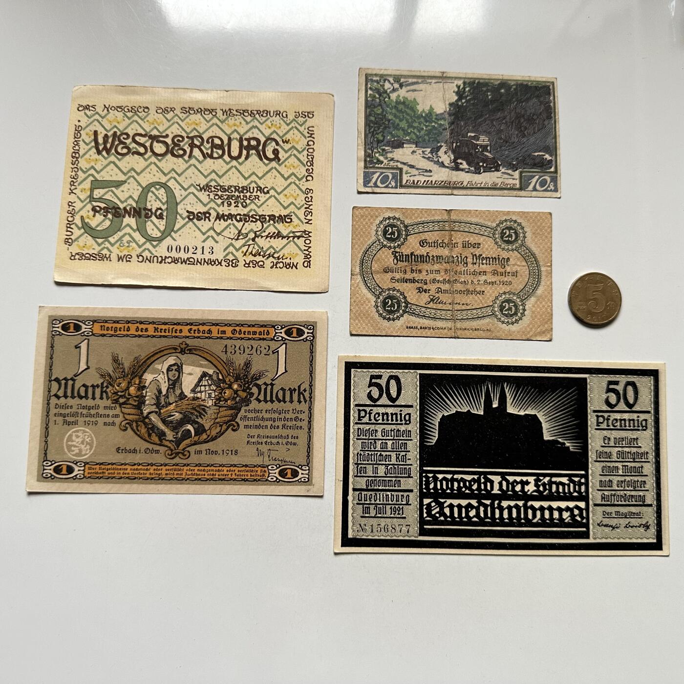 🌹外币初藏🌹🐯2026年第10场  每周二四六晚8️⃣点 接代拍 德国一战时期紧急币—12