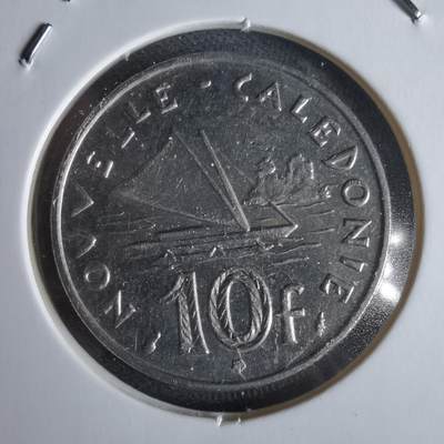 沼泽如烟--第968场 - 法属新喀里多尼亚1977年10法郎